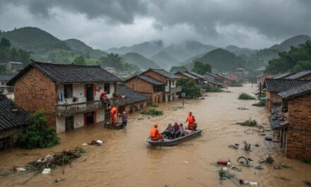 China activa respuesta de emergencia por inundaciones en Guangdong, Guangxi y Hainan