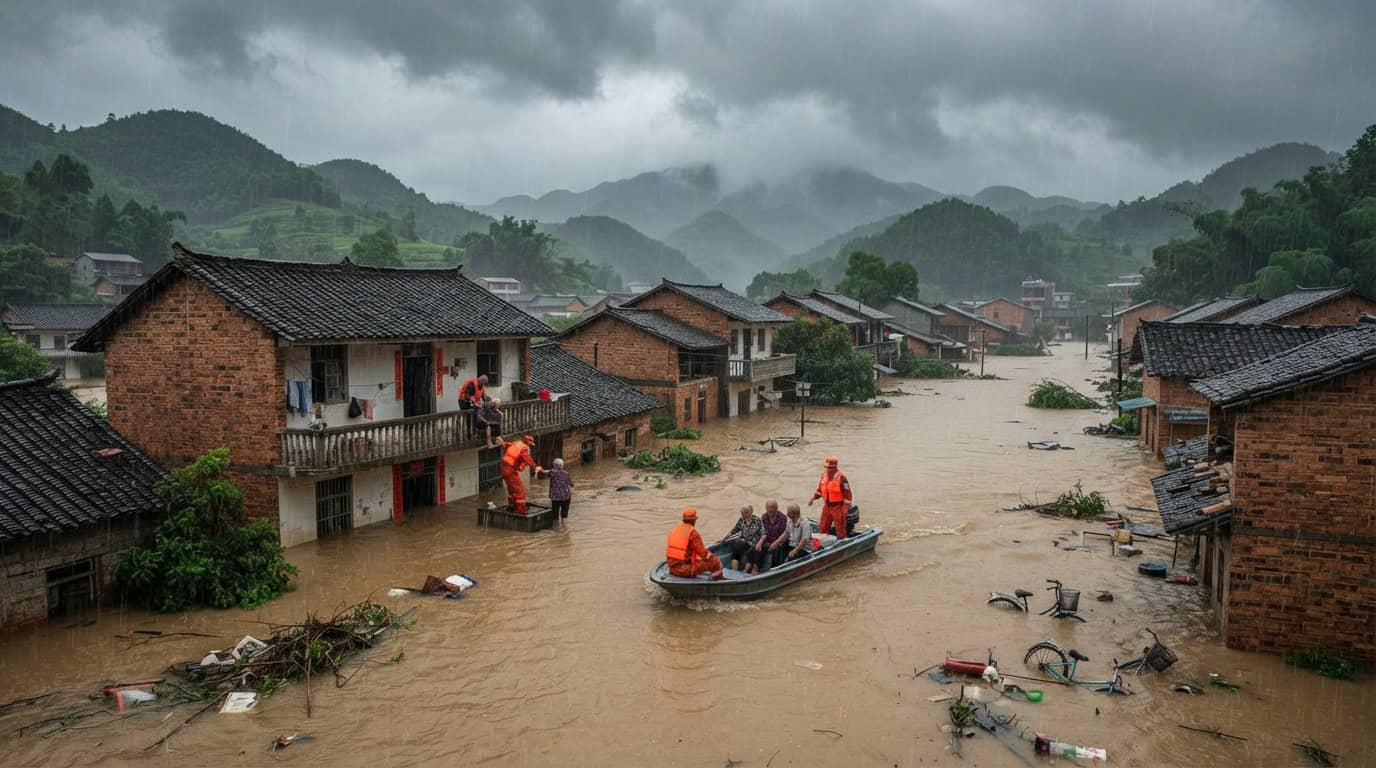 China activa respuesta de emergencia por inundaciones en Guangdong, Guangxi y Hainan China activa respuesta de emergencia por inundaciones en Guangdong, Guangxi y Hainan