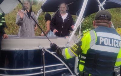 Cinco turistas fueron rescatados en Guatapé