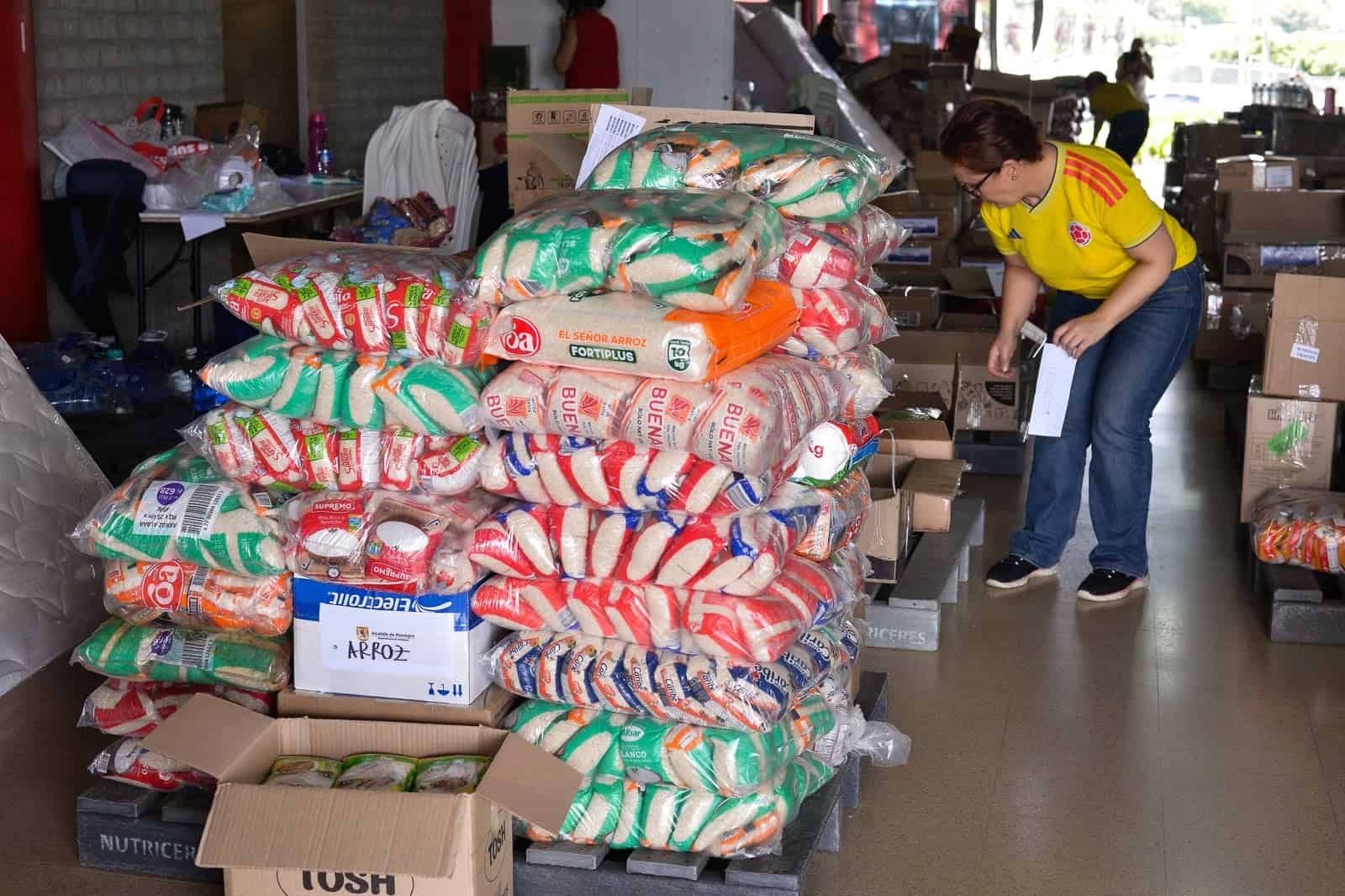 Ayuda humanitaria: Rionegro envió 38,2 toneladas Imagen no suministrada: referencia de ayuda humanitaria en Rionegro