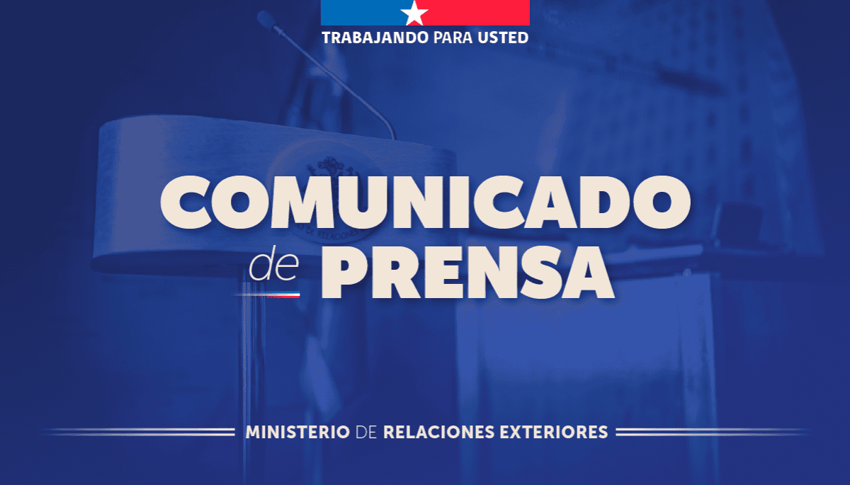 Embajada de Chile en Irán cerrará el 31 de agosto Captura del comunicado sobre la Embajada de Chile en Irán publicado por la Cancillería chilena