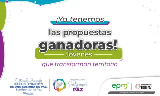 Prodepaz anunció ganadores de los Estímulos Juveniles Sentipensar la Paz