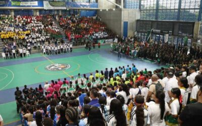 Girardota abrió la final departamental de los Intercolegiados de Antioquia con minuto de silencio