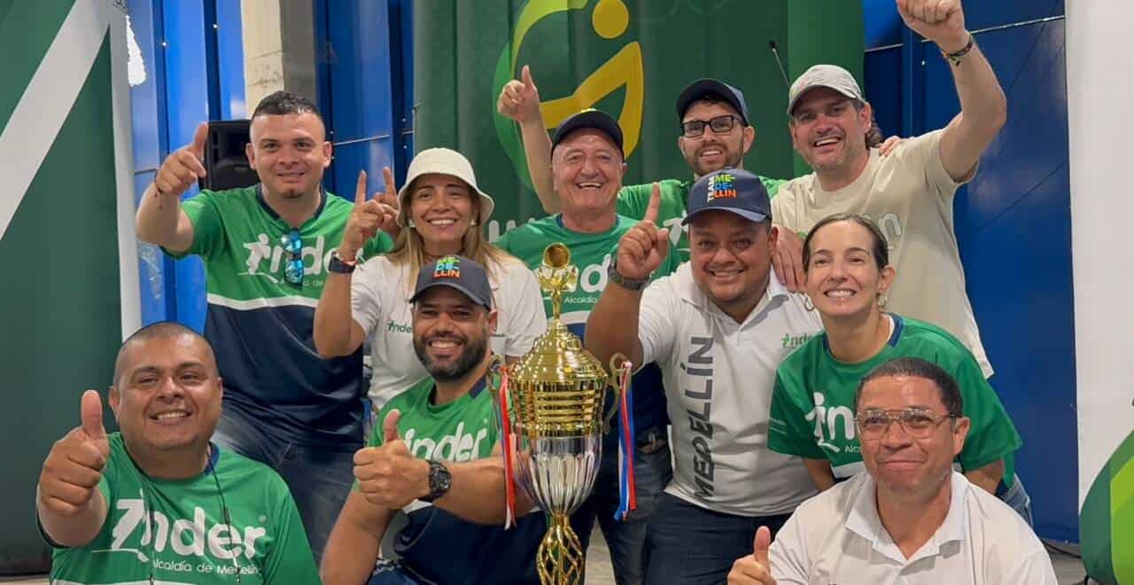 Imagen de la final de los Juegos Intercolegiados de Antioquia en Girardota