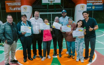 Rionegro entregó la placa polideportiva renovada de El Hoyo