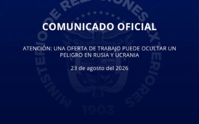 Panamá alerta por ofertas de trabajo en Rusia y Ucrania