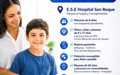 Hospital de San Roque publica aviso sobre 3ra jornada de vacunación