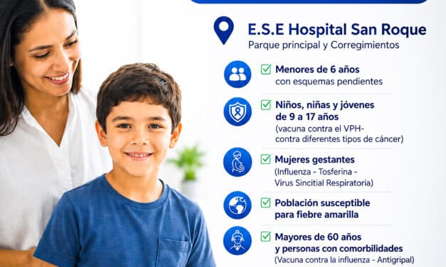Hospital de San Roque publica aviso sobre 3ra jornada de vacunación