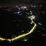 La vía Marinilla-El Peñol estrena 565 luminarias LED en 16,5 kilómetros
