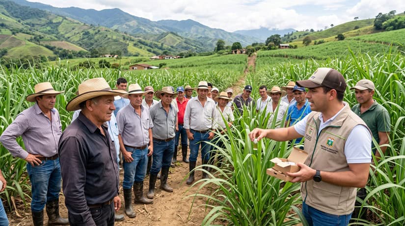 Guadalupe implementa control biológico en cultivos de caña imagen de referencia: Guadalupe implementa control biológico en cultivos de caña