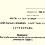 CORPOURABÁ cita a 29 personas y entidades para notificación personal