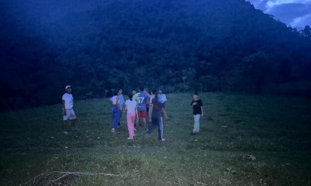 Campamento juvenil en Peque reunió a 35 jóvenes en Las Faldas