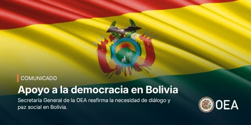 OEA alista misión política y policial de apoyo en Bolivia
