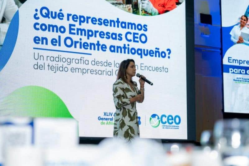 Oriente antioqueño: CEO reporta caída en ventas Imagen alusiva al Oriente antioqueño y la XLIV Asamblea General de Afiliados de la CEO