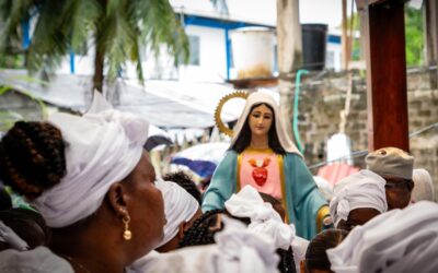 El Inmaculado Corazón mutilado de María regresó a Bojayá tras su restauración