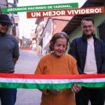 Entregan renovación de la Calle 23 entre carreras 18 y 19 en Yarumal