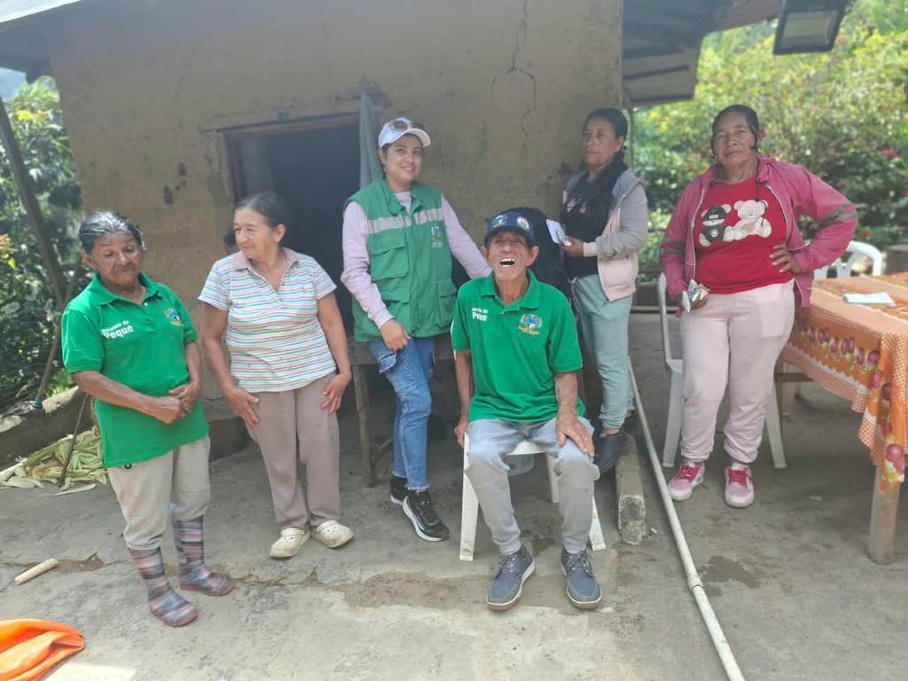 Club Vida llegó a cuatro veredas rurales de Peque Publicación sobre Club Vida y actividades con adultos mayores en Peque