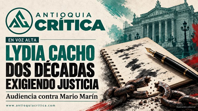 Imagen de referencia de la nota sobre Lydia Cacho.