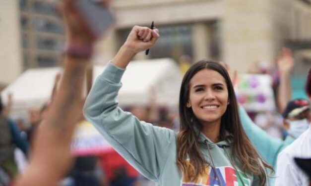 María Fernanda Carrascal cuestionó actuación antidisturbios en protesta frente al Museo Nacional