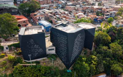 Medellín termina las obras del Parque Biblioteca Santo Domingo Savio