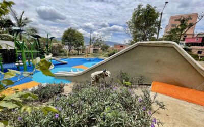 Parque El Raizal vuelve a reunir a las familias en Manrique