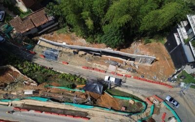 Paso a desnivel de El Tesoro avanza 39 % y mantiene meta de entrega en 2027