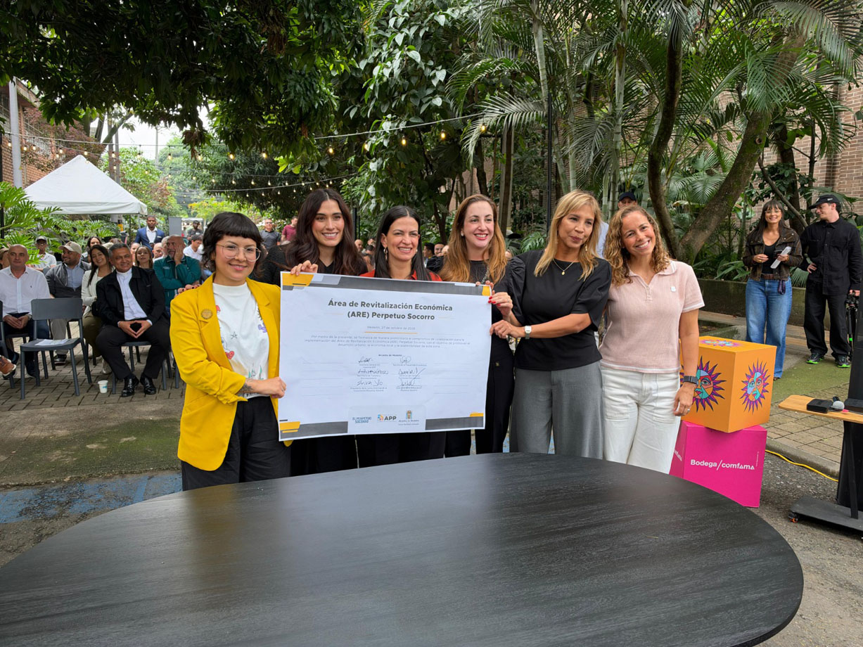 Perpetuo Socorro tendrá nueva área de revitalización Imagen de apoyo de Perpetuo Socorro en Medellín, sector con nueva área de revitalización económica