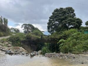 Briceño pide una solución para el puente de El Relleno
