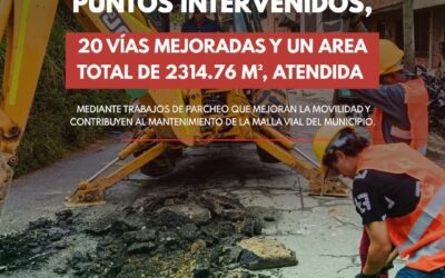 Yarumal reporta intervención en más de 20 vías urbanas
